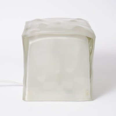 Glass Ice Cube Table Lamp From Ikea 1990s For Sale At Pamono