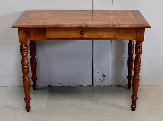 Petit Bureau Antique Style Louis Philippe En Bouleau Massif En Vente Sur Pamono