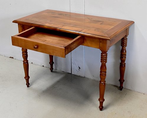 Petit Bureau Antique Style Louis Philippe En Bouleau Massif En Vente Sur Pamono