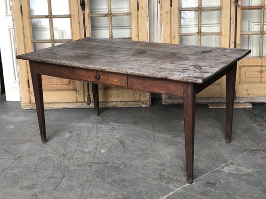 Antique French Farmhouse Kitchen Dining Table With Chestnut Top For At Pamono - Vintage French Farmhouse Dining Table Antique French Farmhouse Kitchen Dining Table With Chestnut Top For At Pamono - Vintage French Farmhouse Dining Table