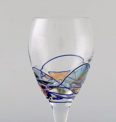 tiffany wine glasses set