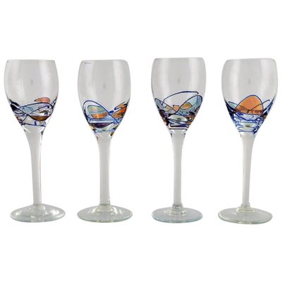 tiffany wine glasses set