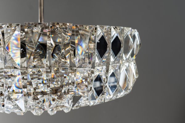 Nickel Crystal Chandelier From, Chandelier Glass Bulb Covers Uk