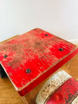 Train Vintage En Bois Dejou – Jouet Ancien Français De 1957 (Collection Rétro)
