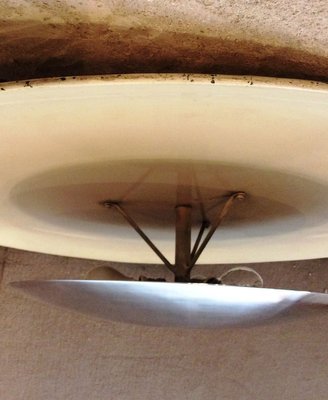 Large Round Flush Mount Curved Ceiling Or Wall Lamp In The Style Of Florian Schulz 1950s For At Pamono - Large Round Flush Mount Ceiling Light Large Round Flush Mount Curved Ceiling Or Wall Lamp In The Style Of Florian Schulz 1950s For At Pamono - Large Round Flush Mount Ceiling Light