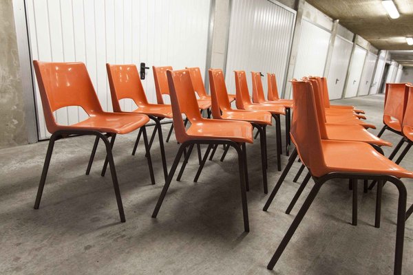 Vintage Orange Dining Chairs 1970s, Orange Dining Chairs Uk