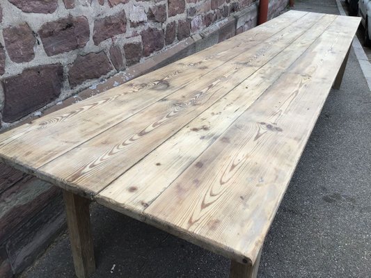 Large Antique French Farm Table For At Pamono - Large Farm Table Large Antique French Farm Table For At Pamono - Large Farm Table