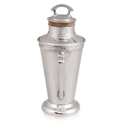 Afledning filosof frekvens American Silver-Plated Recipe Cocktail Shaker, 1930s for sale at Pamono