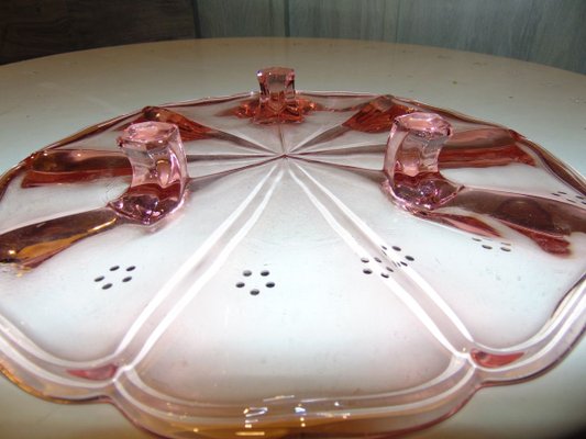 Vintage glass platters Outlet