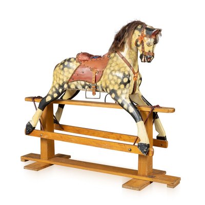 English Wooden Rocking Horse by 