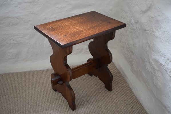 Small Antique Peg Jointed Oak Side Table 1880s For At Pamono - Antique Small Oak Side Table With Drawer Small Antique Peg Jointed Oak Side Table 1880s For At Pamono - Antique Small Oak Side Table With Drawer