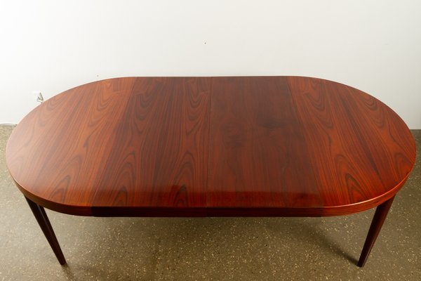 Vintage Danish Round Extendable Rosewood Dining Table 1960s For At Pamono Vintage Danish Round Extendable, Round Table Extension