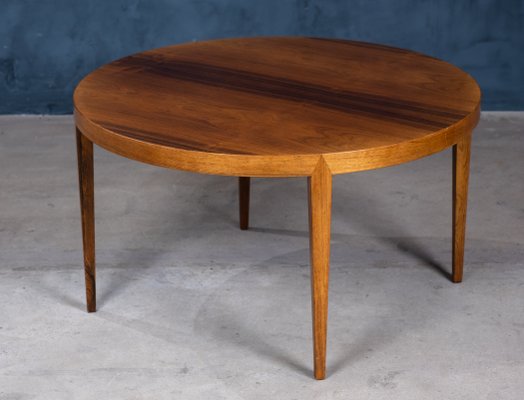 Mid Century Danish Rosewood Coffee Table by Severin Hansen for Haslev Møbelsnedkeri, 1950s Mid Century Danish Rosewood Coffee Table by Severin Hansen for Haslev Møbelsnedkeri, 1950s