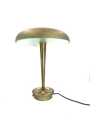 Italian Model D 4639 Executive Desk Lamp from Stilnovo 1950s