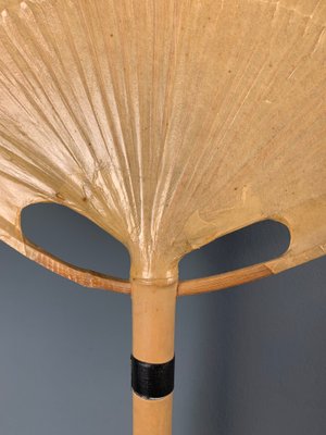 German Uchiwa Wall Light in Fan Shape by Ingo Maurer for M. Design, 1970s German Uchiwa Wall Light in Fan Shape by Ingo Maurer for M. Design, 1970s