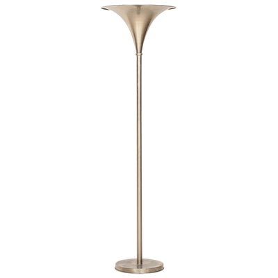 Lámpara de pie danesa con luz indirecta atribuida a William Watting, años  50 en venta en Pamono