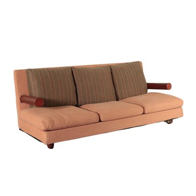 Vintage Foam Fabric Leather Sofa By, Which Sofa Is Better Leather Or Fabric