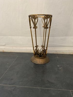 wrought iron umbrella stand