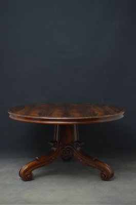 William Iv Rosewood Centre Table For, How To Identify Antique Table