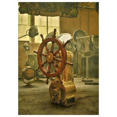 Antique Ship rudder 古董坤甸木船舵 Antique Ship rudder 古董坤甸木船舵