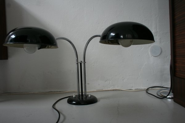 double arm table lamp