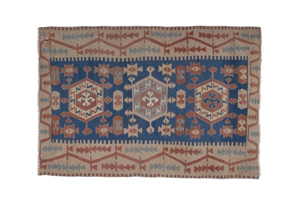 Vintage Turkish Kayseri Kilim With Soft Color For Sale At Pamono