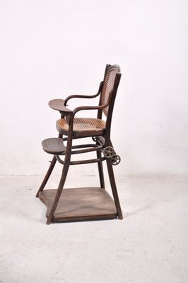 rolling high chair