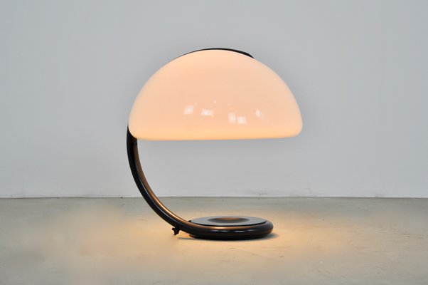 snake table lamp