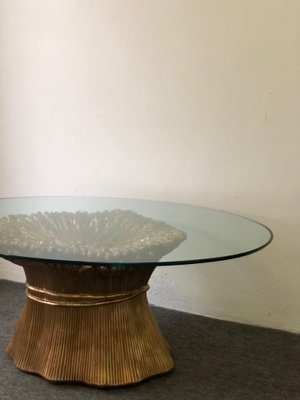 Gold Marble Coffee Table 1970s For Sale At Pamono
