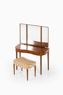 Swedish Model Leni Vanity Table Stool From Nordiska Kompaniet 1938 Set Of 2 For Sale At Pamono