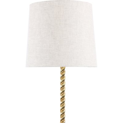 twisted rope floor lamp
