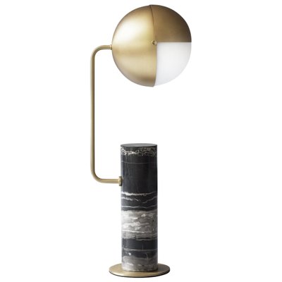 Brass Another Table Lamp Square In Circle For Sale At Pamono