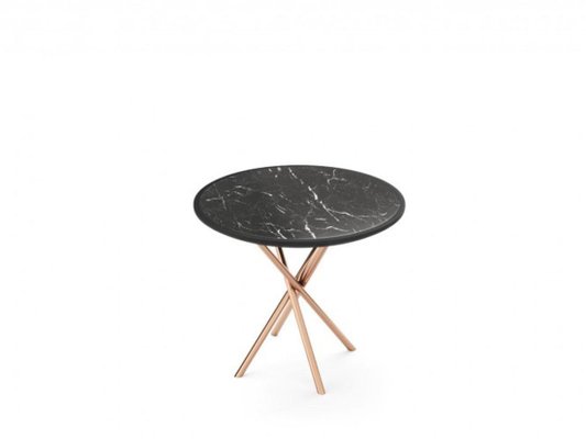 Copper and marble side table deals