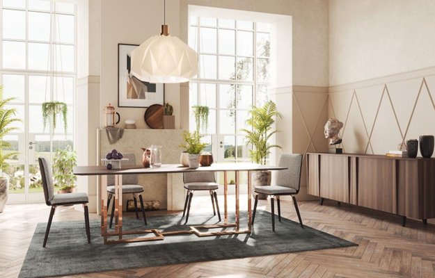 Tavolo da pranzo moderno in vendita su Pamono