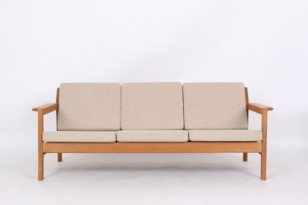 Mid-Century 3-Seater Sofa by Børge Mogensen for Fredericia for sale at  Pamono