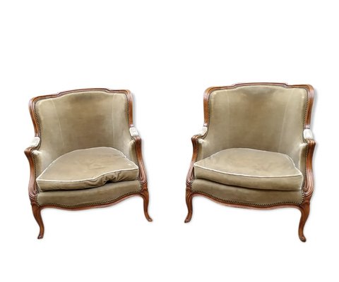 Antique Louis Xv Shepherdess Lounge Chairs Set Of 2 For At Pamono Antique Louis Xv Shepherdess Lounge, Louis Xv Furniture