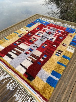 Grosser Bunter Vintage Teppich Bei Pamono Kaufen