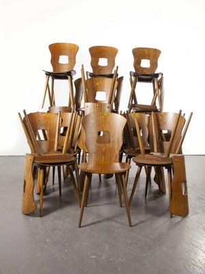 Franzosischer Bugholz Gentiane Stuhl Von Baumann 1950er Bei Pamono Kaufen