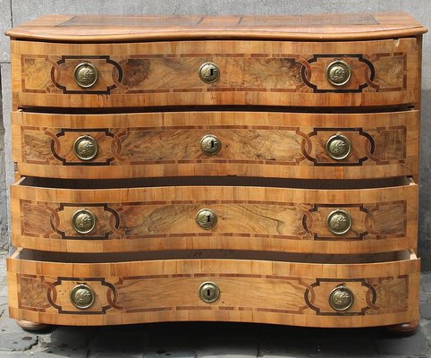 siegel 4 drawer chest walnut