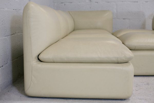 leather armless chair