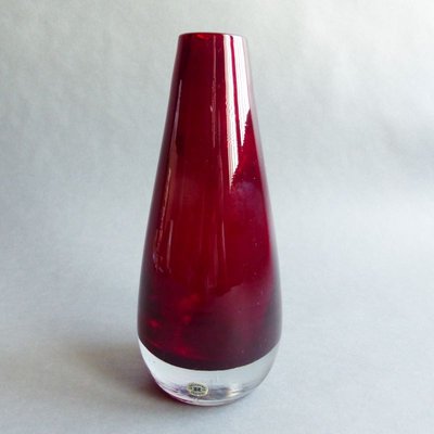 Vintage red vase.
