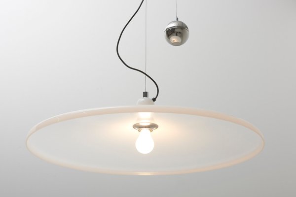 Manta Ceiling Lamp by Franco Bresciani for Guzzini, 1970s Manta Ceiling Lamp by Franco Bresciani for Guzzini, 1970s