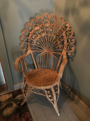 peacock armchair