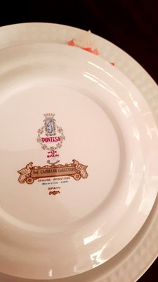Tableware Set from Pontessa Spain, 1970s, Set of 7 for sale