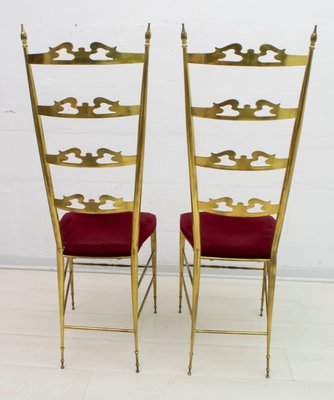 Brass dining chairs outlet
