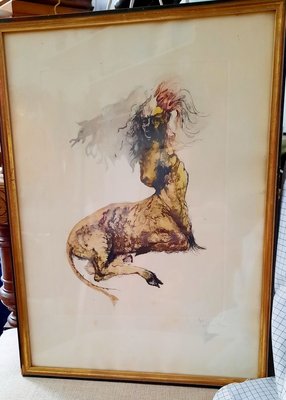 Print by Leonor Fini, 1950s for sale at Pamono