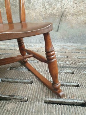 Rocking Chair From Windsor 1920s For, Antique Wooden Rocking Chairs 1920