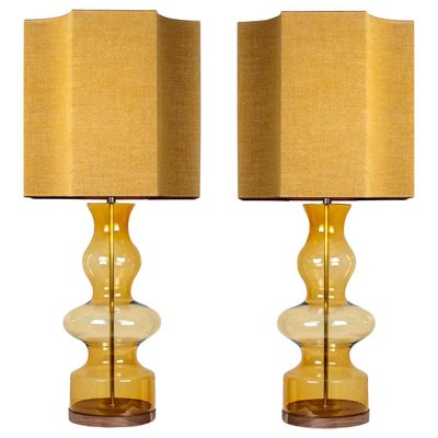 large wooden table lamps