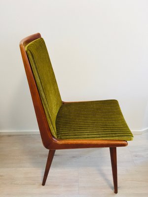 Mid Century Modern Dutch Dining Chair, Slipper Dining Chairs