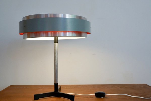 Lampe De Bureau Ronde Mid Century Style Hongrois Style Jo Hammerburg En Vente Sur Pamono